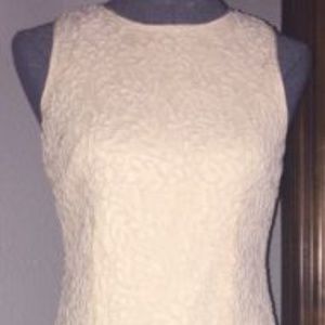 Ann Taylor Ecru Ivory Dress